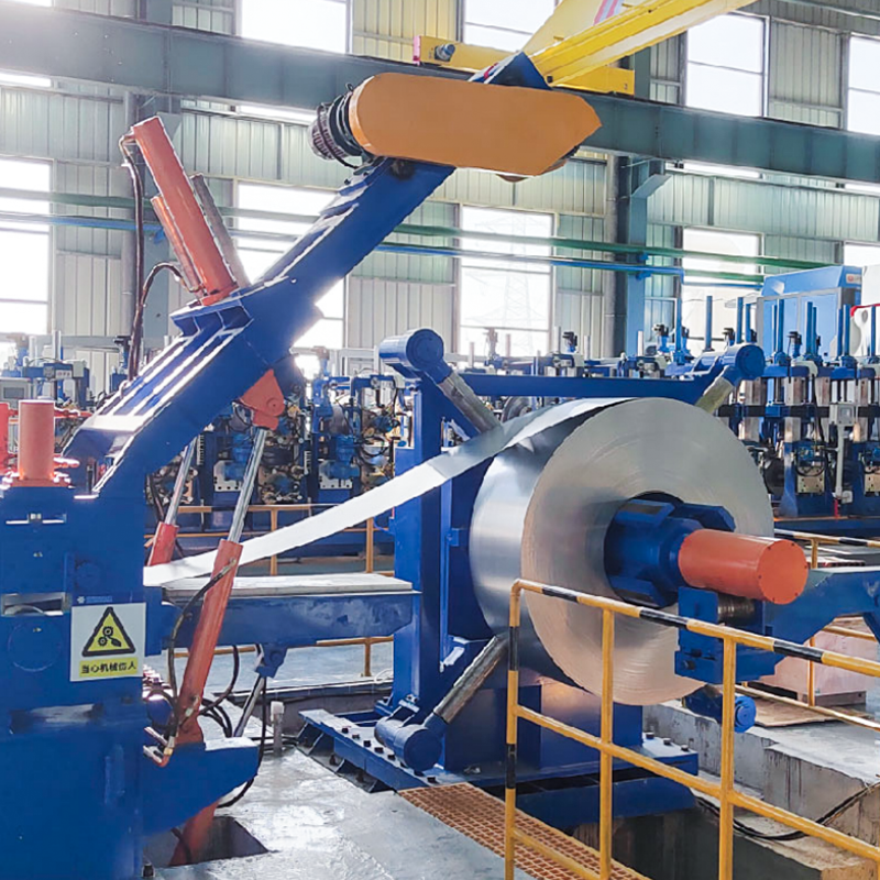 400x400 Laminatoio per tubi quadrati e rettangolari a formatura diretta con Share Roller