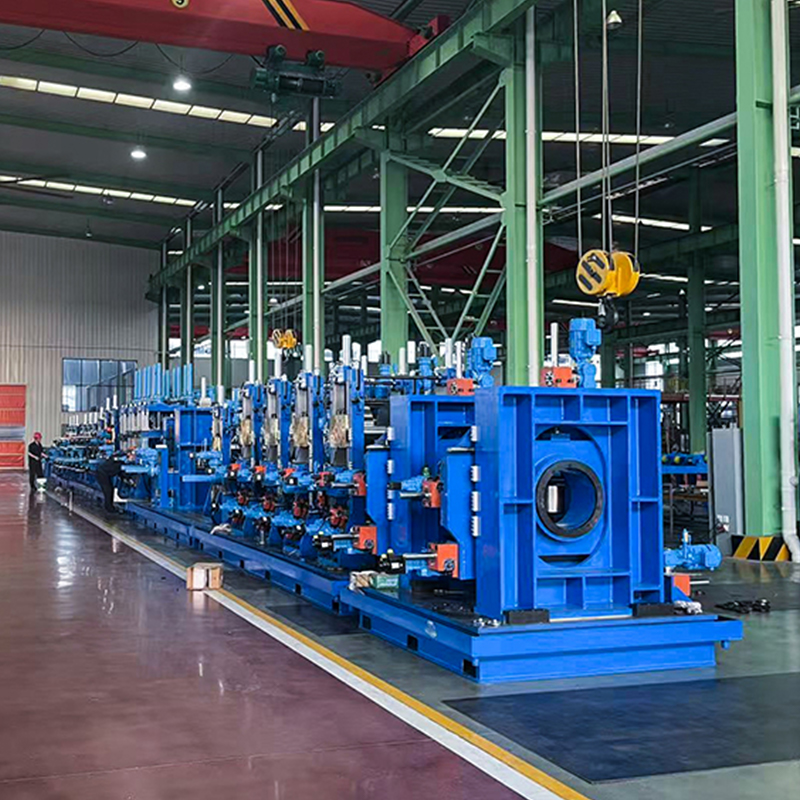 400x400 Laminatoio per tubi quadrati e rettangolari a formatura diretta con Share Roller