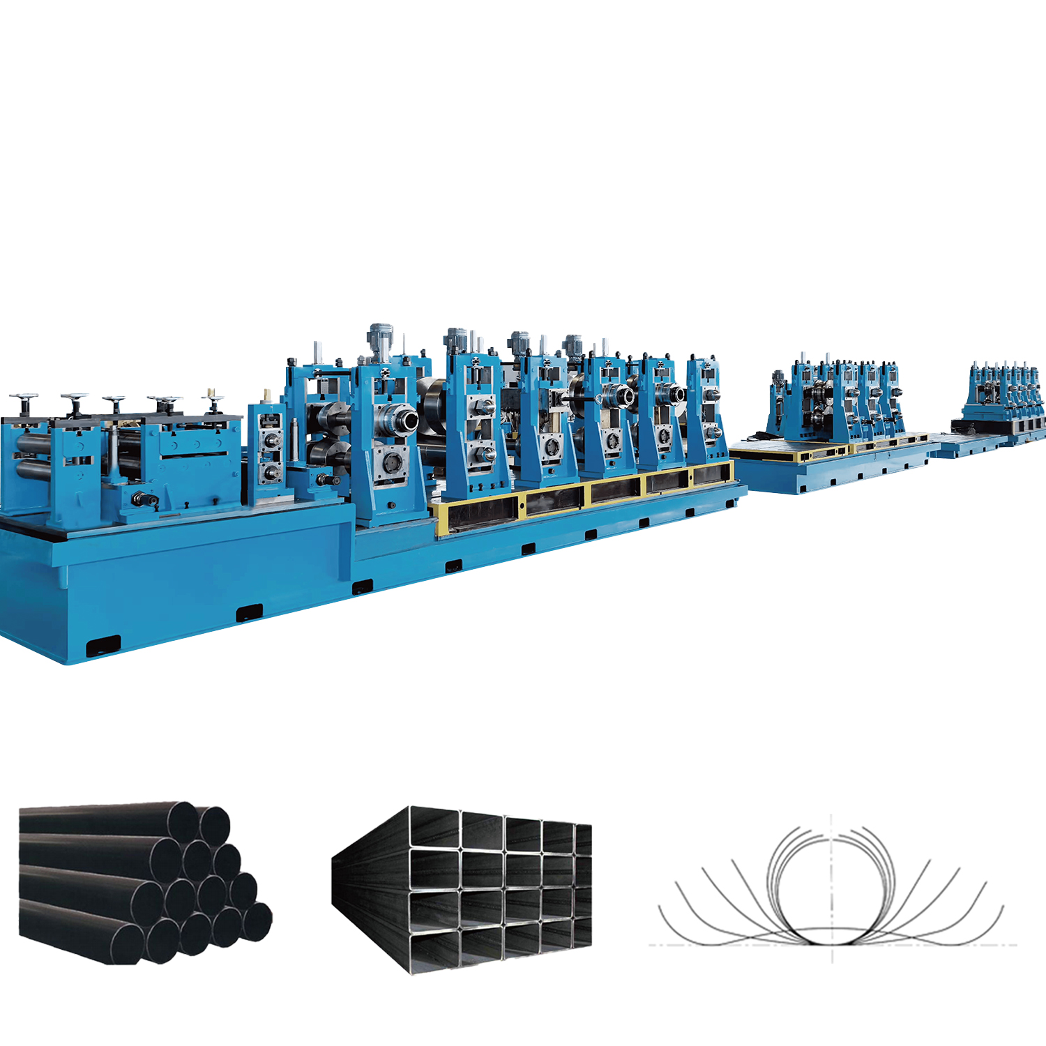 Fresatrice per tubi HG219 ERW in quota Rullo